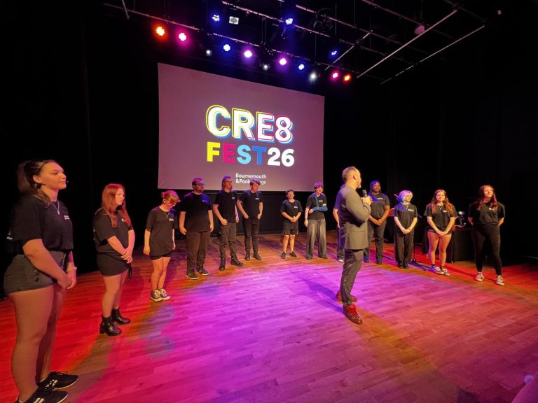 X-Net at Bournemouth and Poole College CRE8 Fest Awards